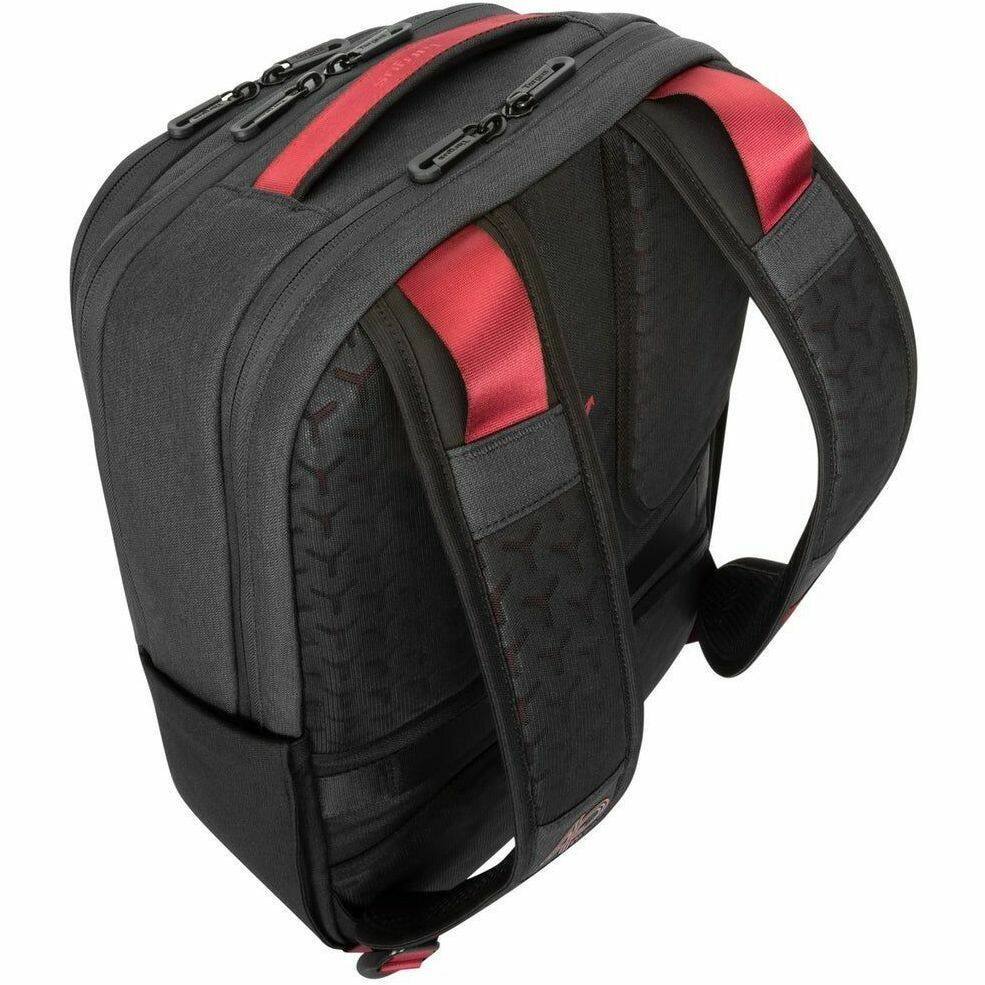 Alt View 7. Targus - Targus Cypress TBB94504GL Carrying Case (Backpack) for 15" to 15.6" Notebook, Accessories - Gray - Shock Absorbing - Gray/Clear.