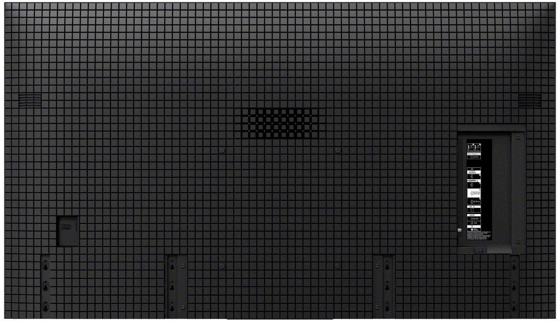 Back. Sony - 65" Class BRAVIA XR8B OLED 4K HDR Google TV - Black.