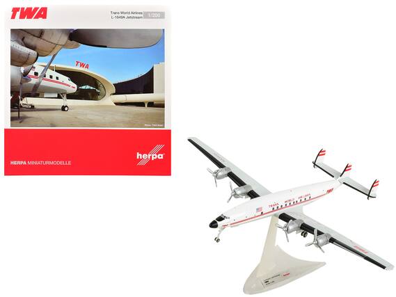 TWA
Trans World Airlines
L-1649A Jetstream
1/200
TWA
Trans World Airlines
L-1649A Jetstream
HERPA MINIATURMODELL
herpa
Photo: TWA Hotel
TWA
Trans World Airlines
L-1649A Jetstream
1/200
HERPA MINIATURMODELL
herpa