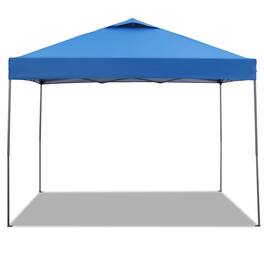 Ainfox - 10x10FT Pop Up Gazebo Outdoor Canopy Tent With Carry Bag - Blue