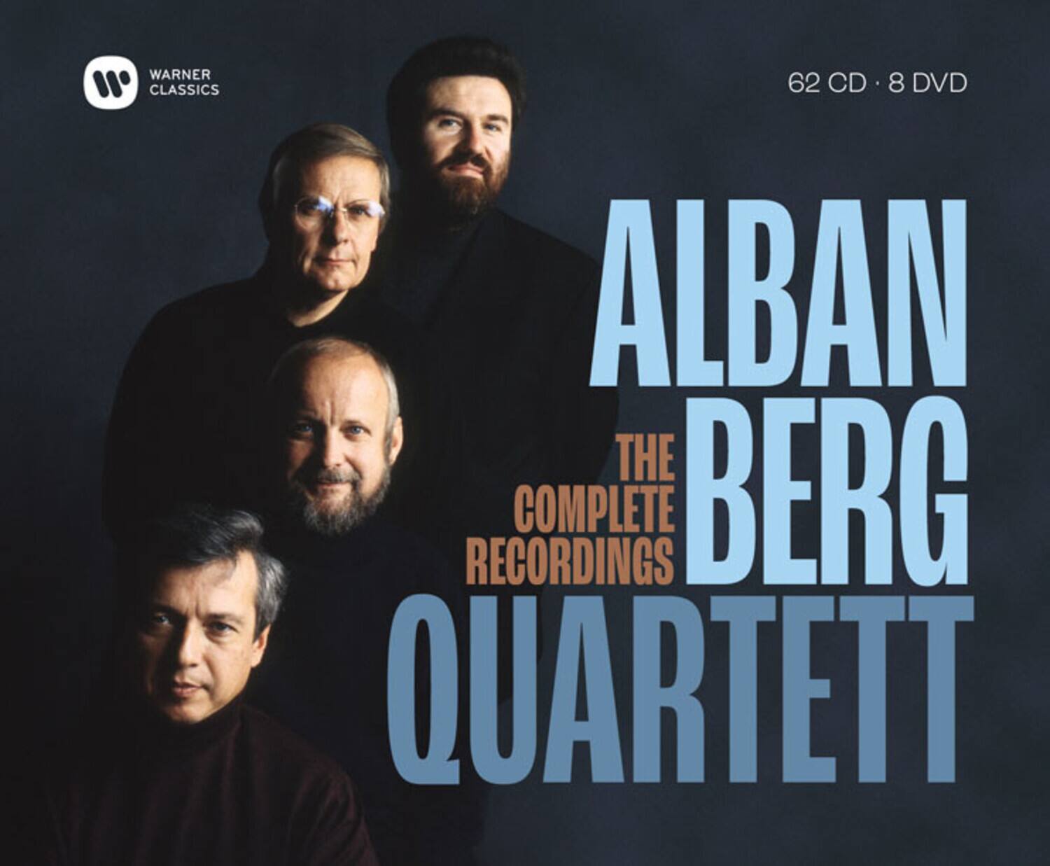 WARNER CLASSICS

ALBAN BERG  
THE COMPLETE RECORDINGS  
QUARTETT

62 CD • 8 DVD