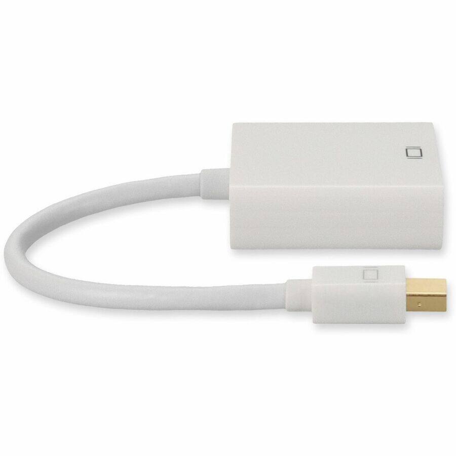 Alt View 4. AddOn - AddOn 5-Pack of Mini-DisplayPort 1.1 Male to HDMI 1.3 Female White Adapters For Resolution Up to 2560x1600 (WQXGA) - White.