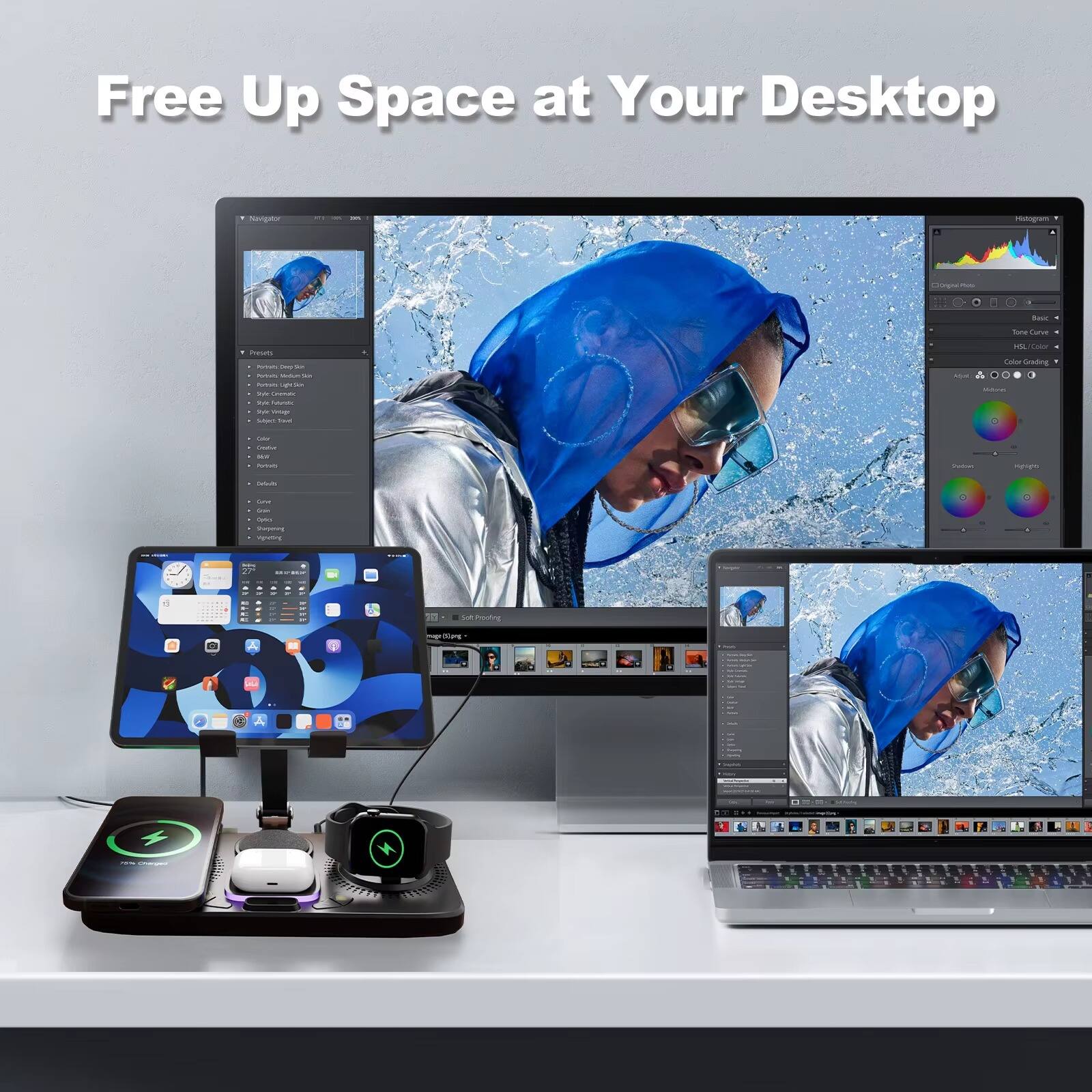 Free Up Space at Your Desktop

Navigator
Hotogram

Save
Tome: urve
Presets POWN Dep w Krink  Porteds  We Cream Style Futuriebe Skye sirtage SUBECT TIME
MSU Casy Color Grading  - - Milhano
Cabe 
M/R Partnels

Calada
- Cran  AmaGes appare
BINS
C
SatProoling
G
mage Diang
-