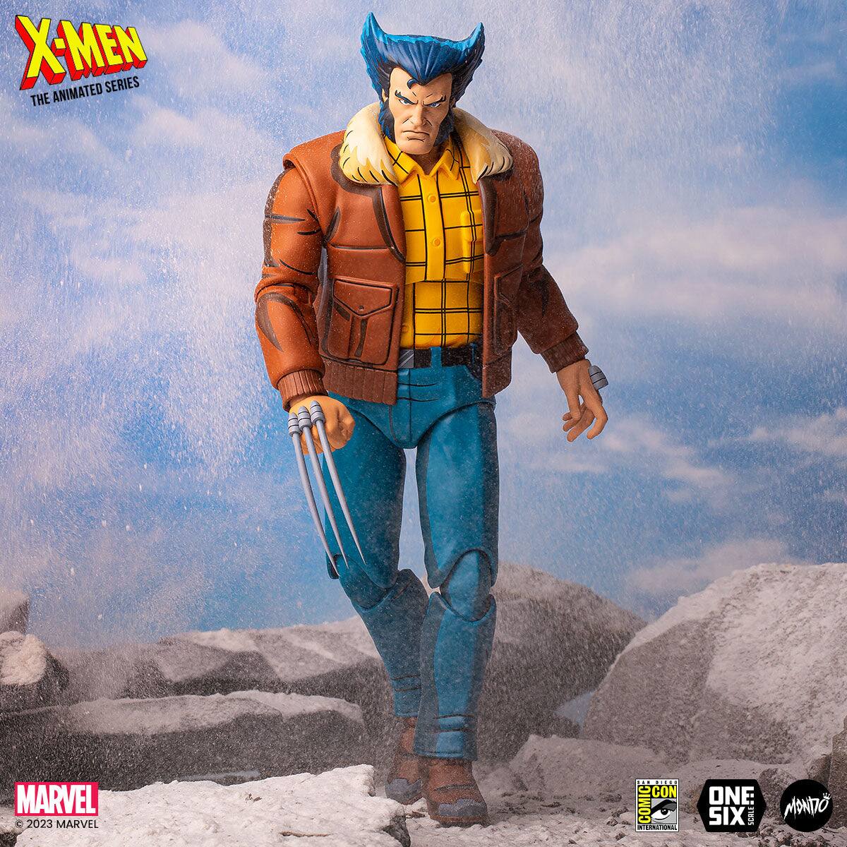 X-MEN SERIES THE ANIMATED MARVEL 2023 MARVEL E I CON COMIC - INCNL ONE SIX SCULPT MONTO