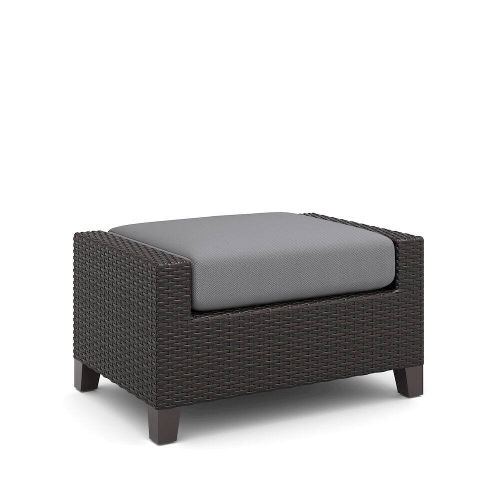 Back. Outdoor Escape - Outdoor Escape Outdoor Ottomans for Patio - Brown.