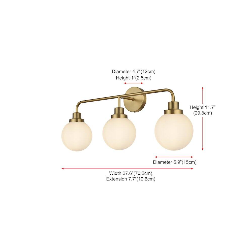 Diameter 4.7" (12cm)  
Height 1" (2.5cm)  
Height 11.7" (29.8cm)  
Diameter 5.9" (15cm)  
Width 27.6" (70.2cm)  
Extension 7.7" (19.6cm)
