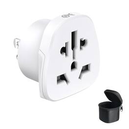 Schertz - Cable Matters Universal Travel Adapter – World to US Plug Converter - White