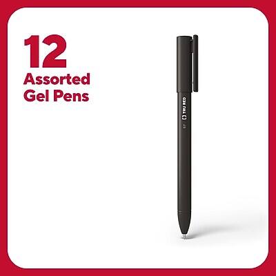 12 Assorted Gel Pens  
RED TRU C 67