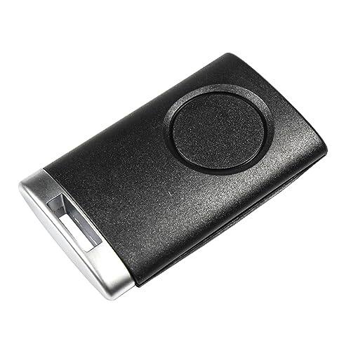 Alt View 1. HQRP - Remote key fob shell case, 5-button keyless entry housing for Cadillac CTS DTS STS SRX XTS ATS - Black.