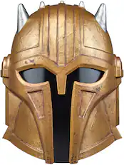 Front. Star Wars - The Black Series The Armorer Electronic Helmet.