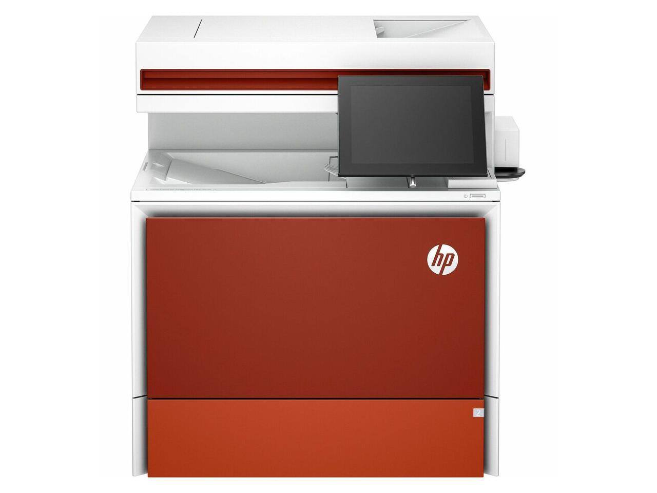 Alt View 6. HP - HP LaserJet Enterprise 5800f Wired Laser Multifunction Printer  6QN30A#BGJ - Blue.