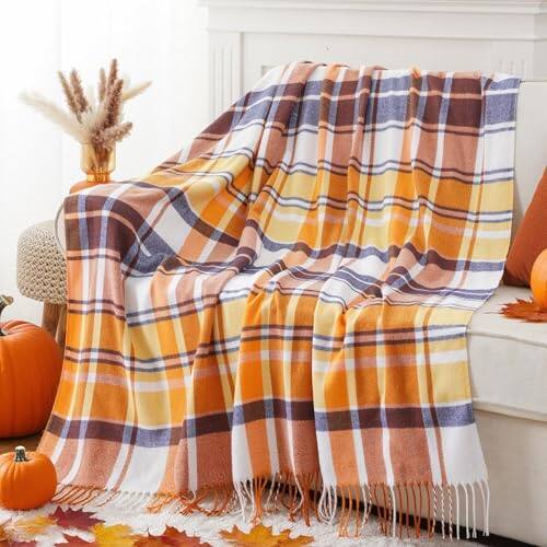 Harvest Rust Plaid