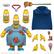 Front. Super7 - ULTIMATES! 7 in Plastic The Simpsons Action Figure -.