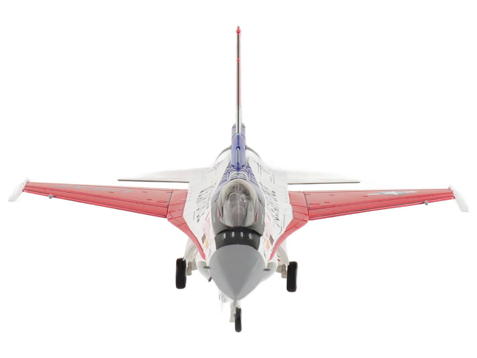 Left. Hobby Master - Lockheed F-16CM Fighting Falcon 91-0395 Viper Demo 2024 Shaw AFB United States Air Force Air Power Series 1/72 - Multicolor.
