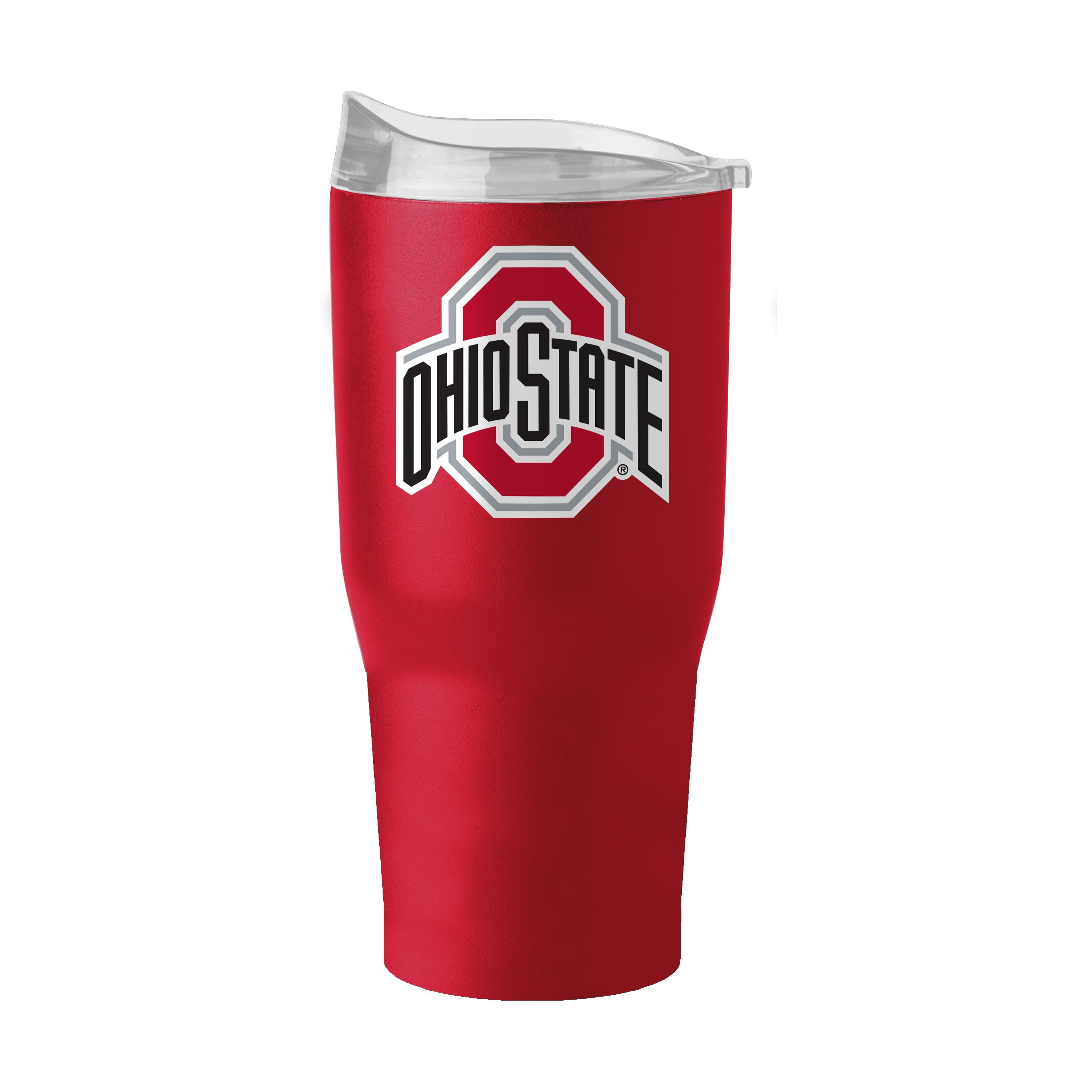 Front. Logo Brands - Ohio State Buckeyes 30oz. Flipside Powder Coat Tumbler - Multicolor.