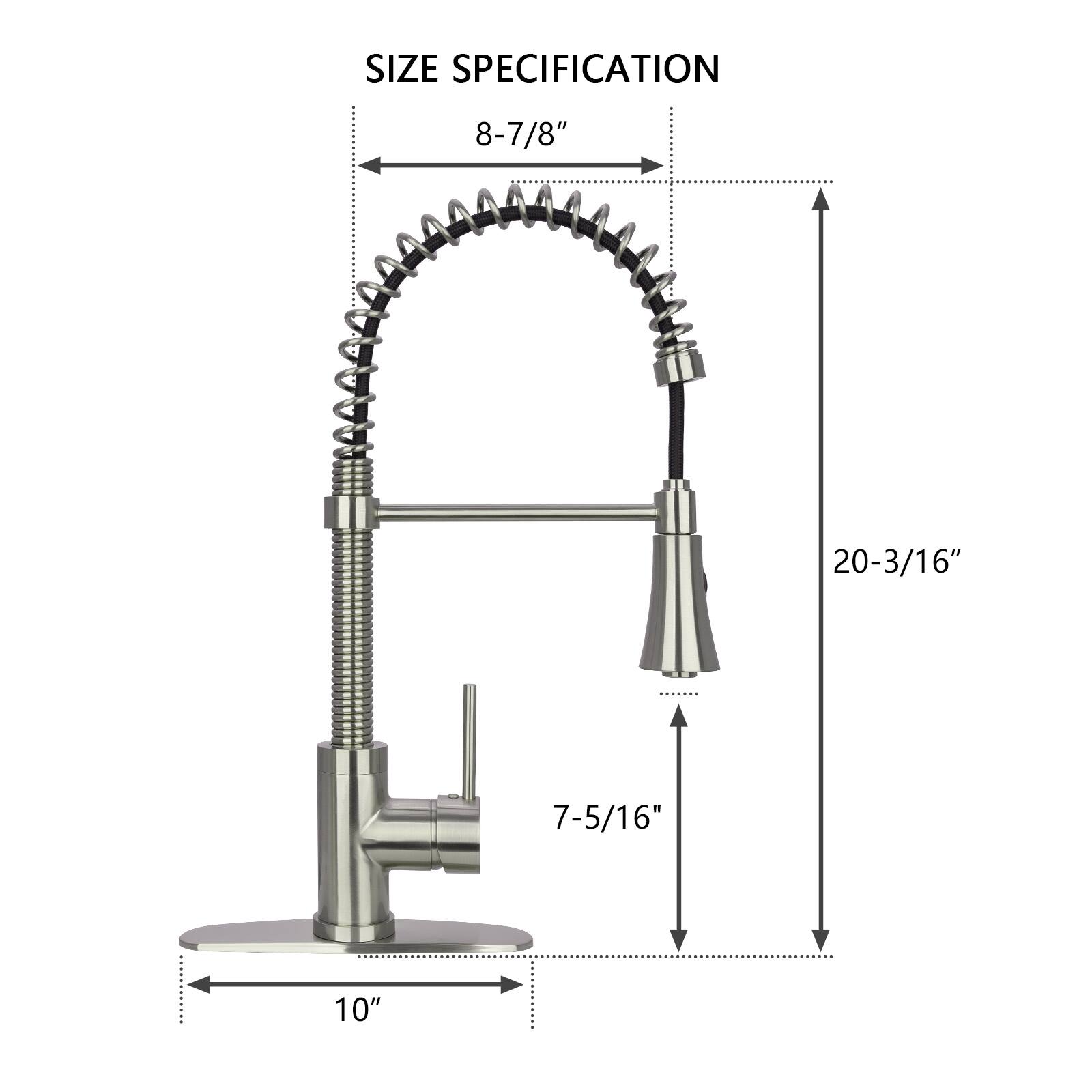 SIZE SPECIFICATION  
8-7/8"  
20-3/16"  
7-5/16"  
10"