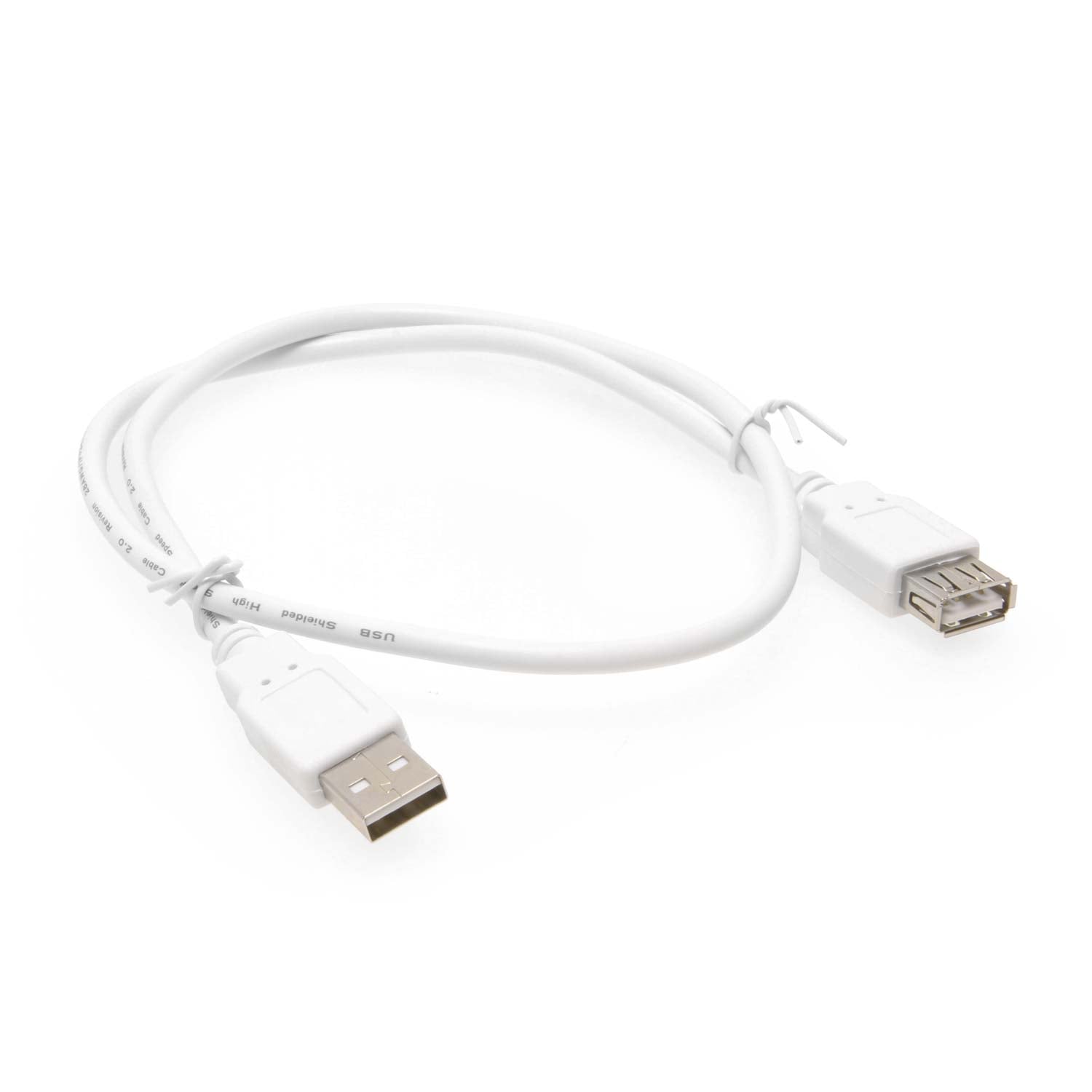 USBGear - USB 2.0 Extension Cable - Extend Connections for Hard to Reach Devices - USB-A Male to USB-A Female - White price history on PriceWatchPro