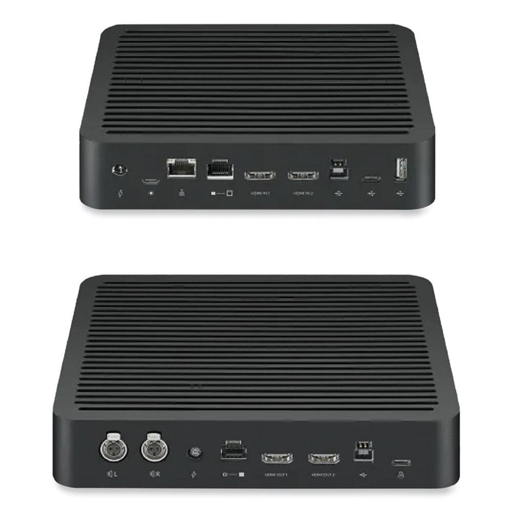 Left. Logitech - Logitech Rally Ultra-HD ConferenceCam - 3840 x 2160 Video (Live) - 4K UHD - NTSC - 60 fps - 1 x Network (RJ-45) - USB - Graphite.