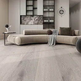 Dotfloor - Superoak PLUS Laminate Flooring - 72.7"x9.6" Planks, 6 Planks/Box (27.09 sq ft/Box), 12mm Thick, AC5 Wear Rating - Espresso Oak