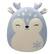 Front. Jazwares - Squishmallows 16" Plush - Holiday Purple Fawn with Snowflake - Farryn.