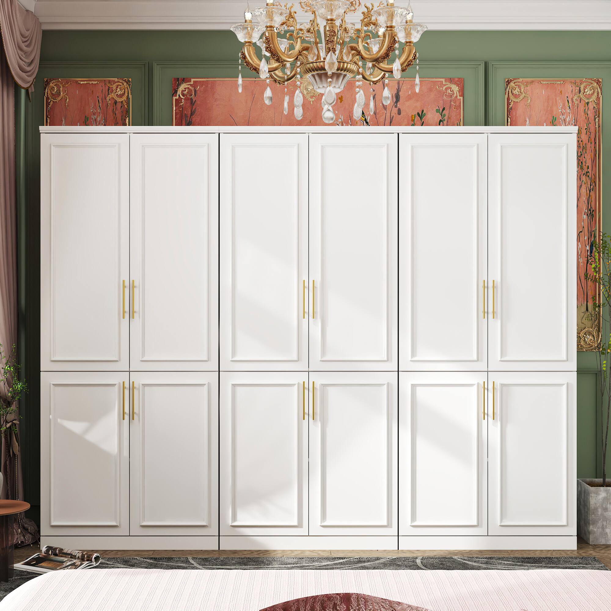 Alt View 6. FUFU & GAGA - FUFU&GAGA Modern Minimalist Wardrobe - Organize in Style - White.