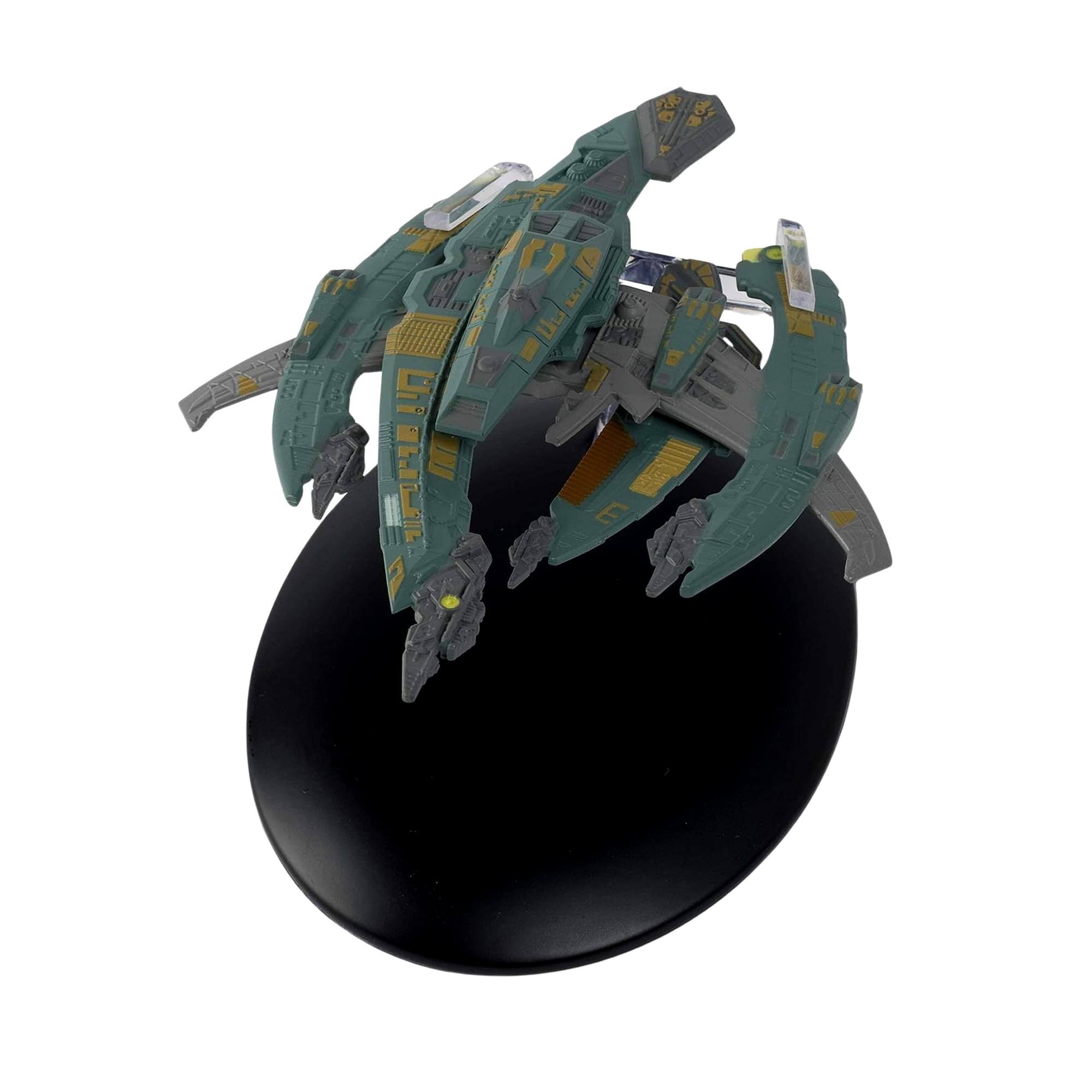 Alt View 3. Eaglemoss - Eaglemoss Star Trek Starship Replica | Breen Warship - Black.