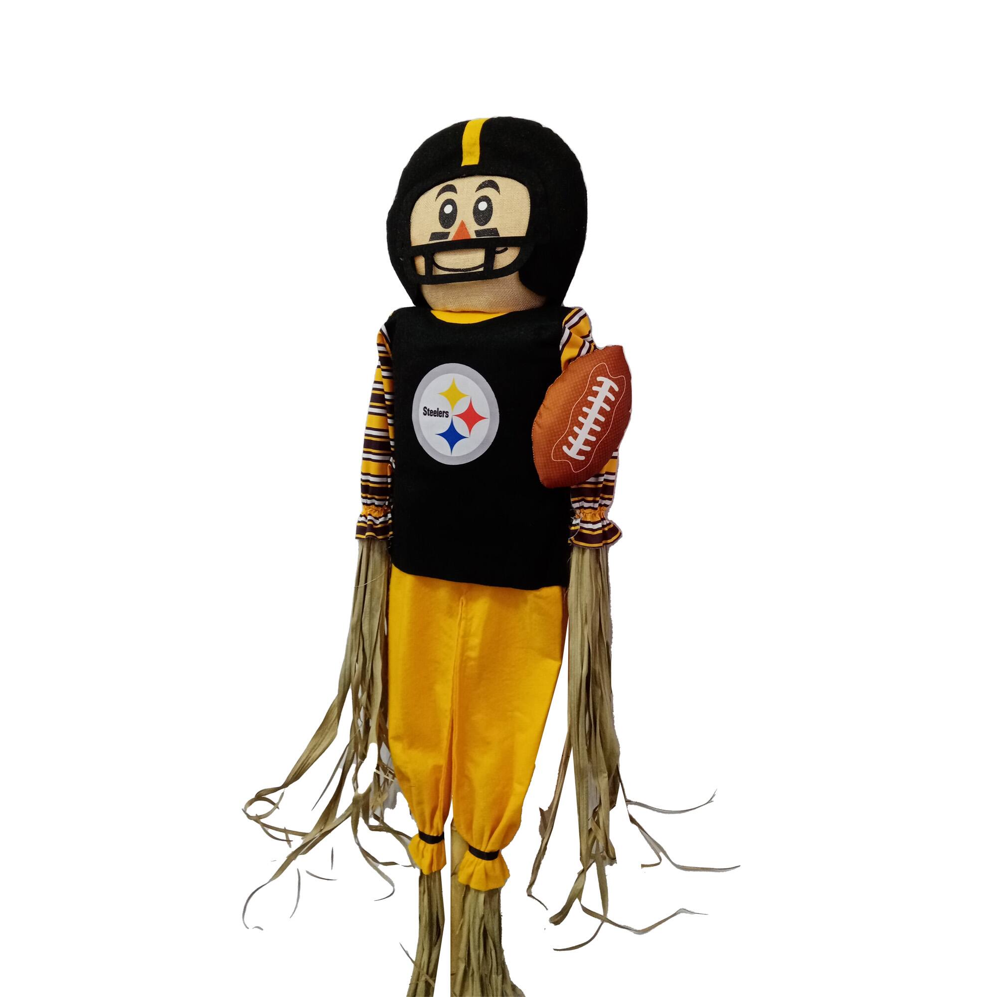Alt View 1. Sporticulture - Pittsburgh Steelers Team Scarecrow - Multicolor.