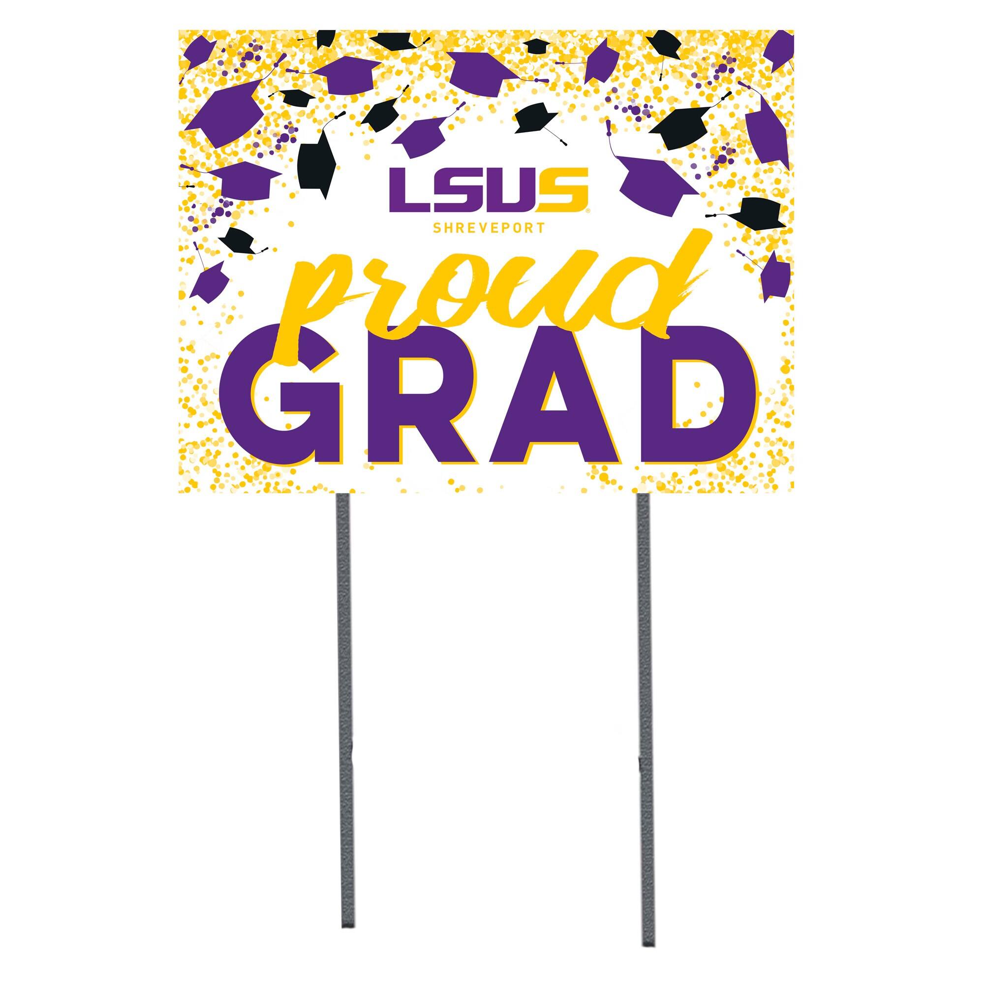 Louisiana State Shreveport Pilots Class of 2023 18" x 24" Yard Sign
