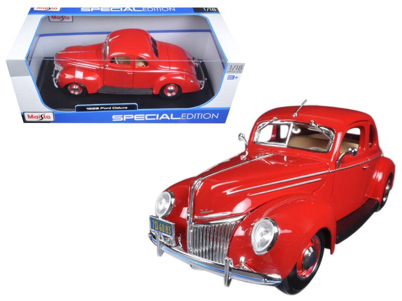 Maisto  
SPECIAL EDITION  
1/18  
3+  
1939 Ford Deluxe  
SPECIAL EDITION  
7D 60 83