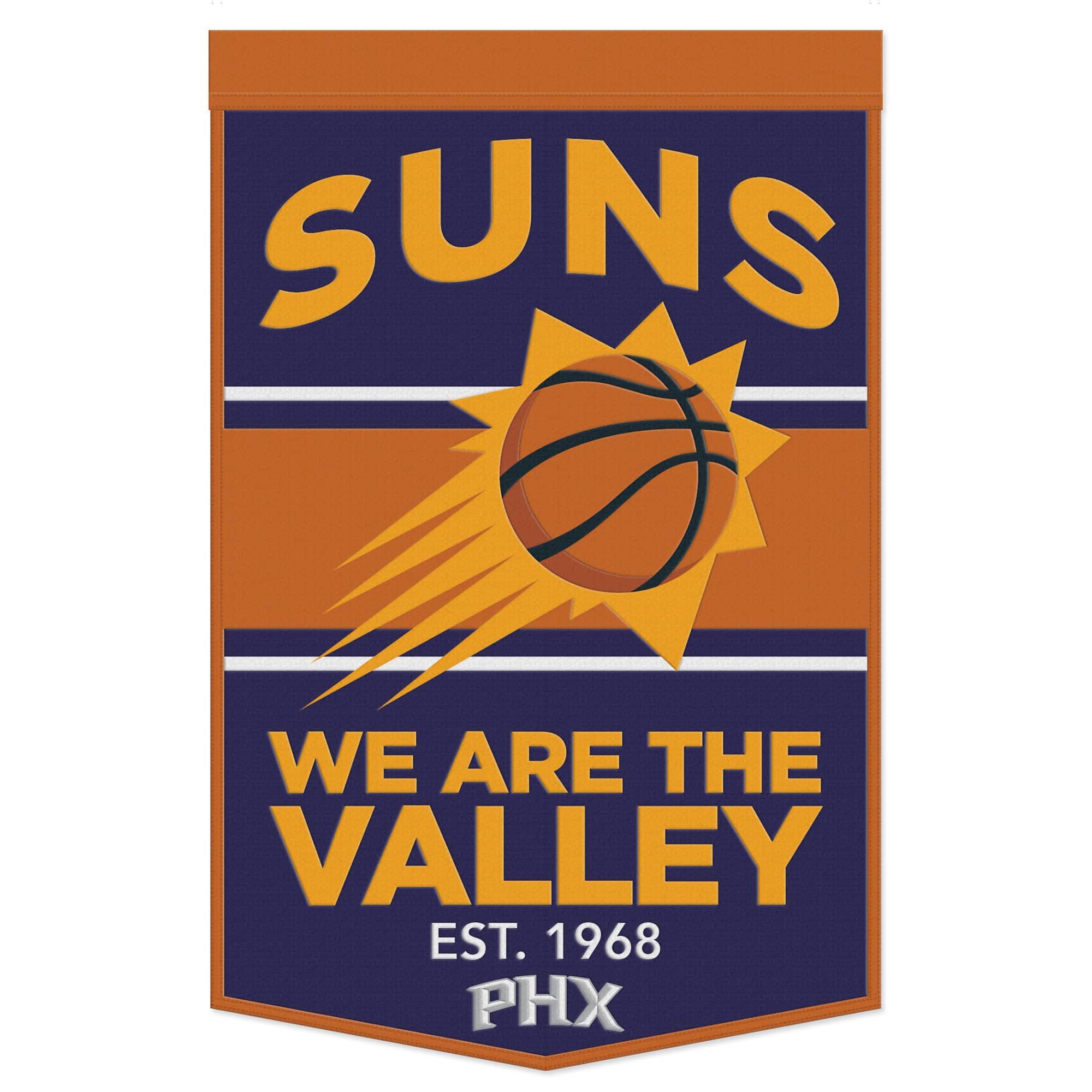 WinCraft - Phoenix Suns 24" x 38" Wool Slogan Banner - Multicolor