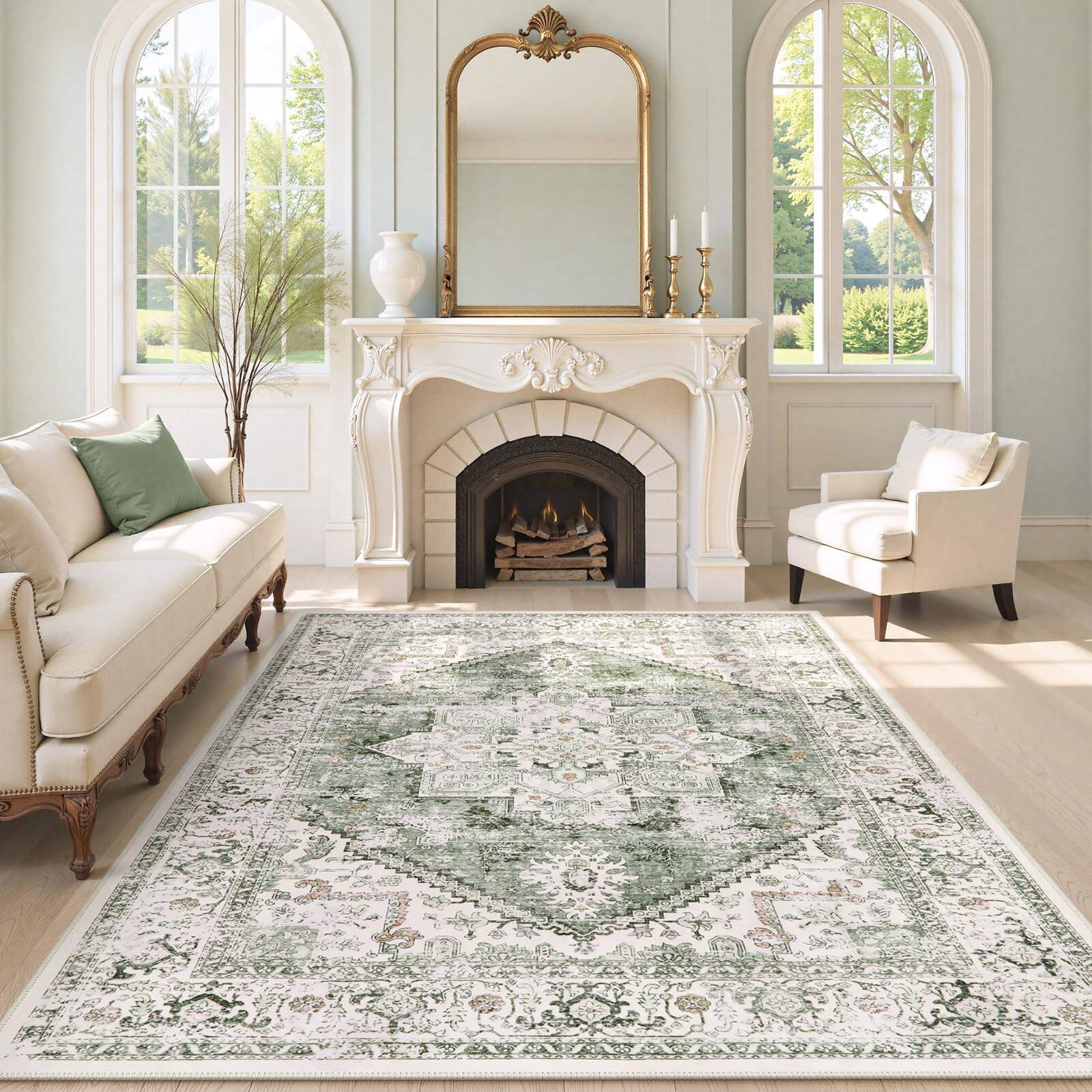 Medallion Sage 8' x 10' (Rectangular)