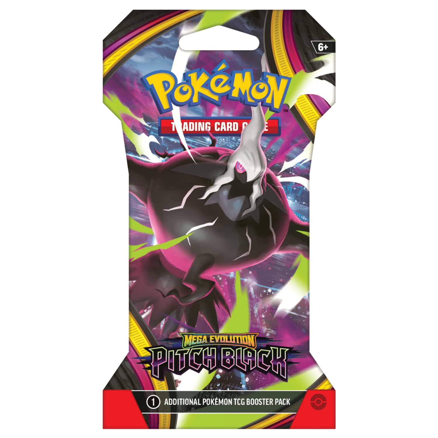 Pokémon - Pokemon ME5 Mega Evolution Pitch Black Sleeved Booster Pack | Mega Darkrai ex