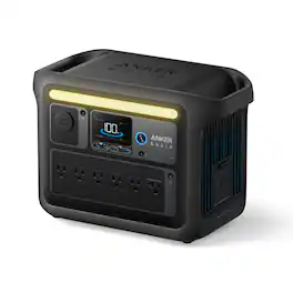 Anker - SOLIX C1000X Portable Power Station 1056Wh for Home Backup,Outdoor Camping,RV (1056 Wh Capacity) - Black
