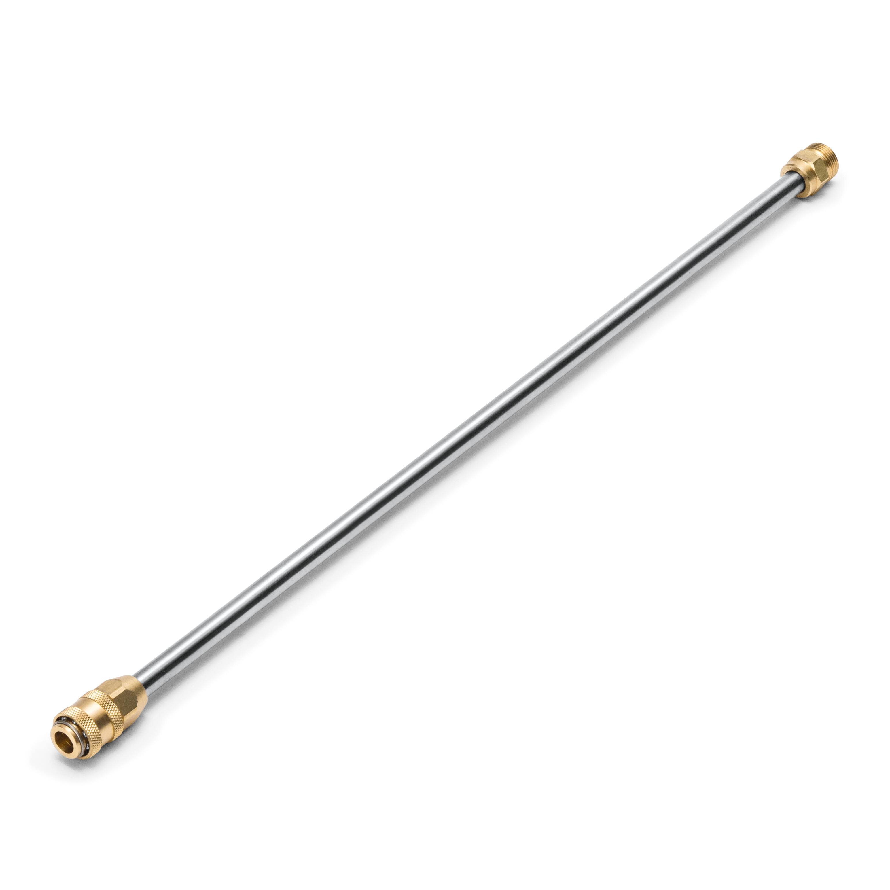 Front. Karcher - M22 24 Stainless Steel Spray Wand for Pressure Washer up to 4000 PSI, Quick Connect.