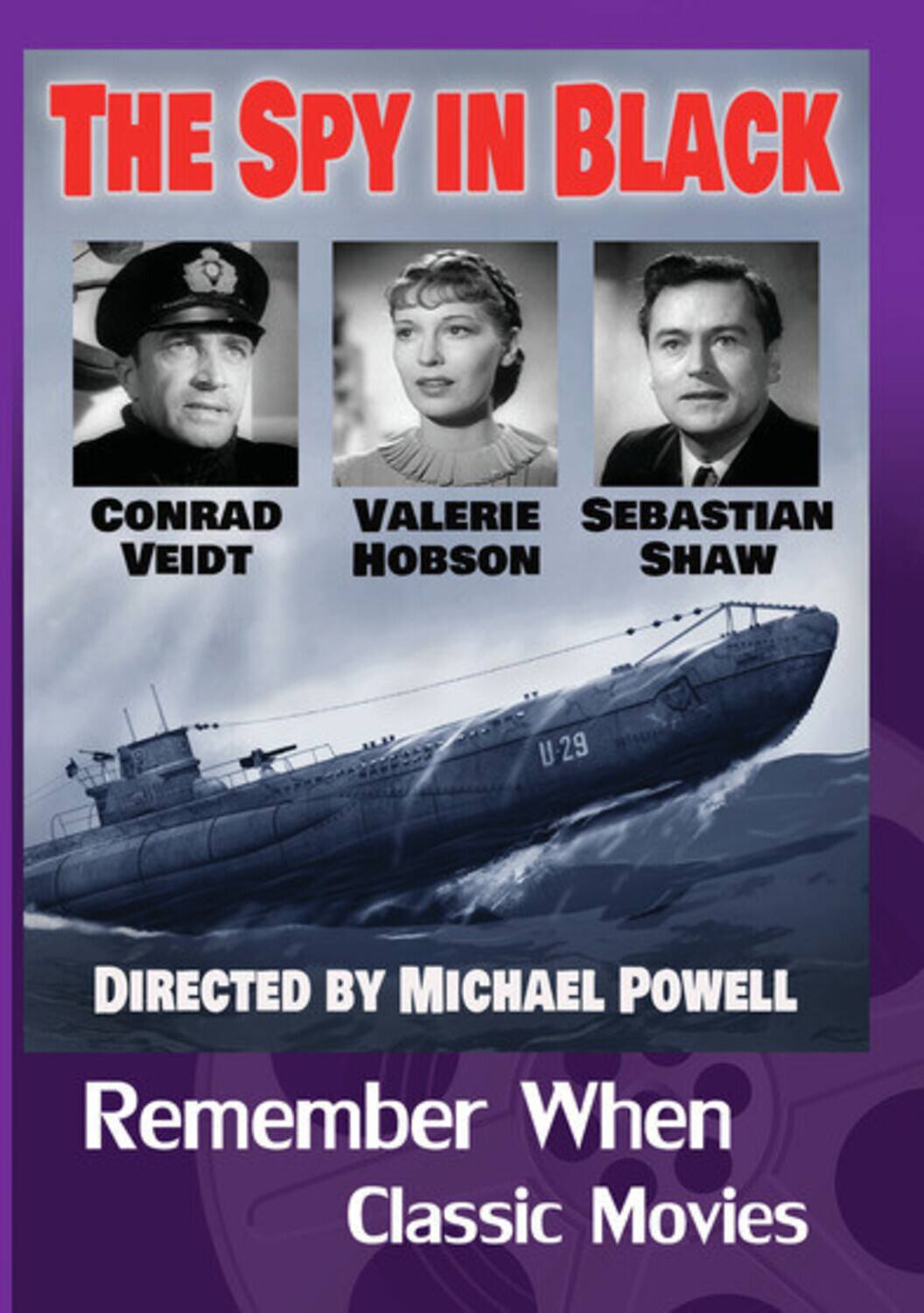 Front. The Spy In Black   - DVD.