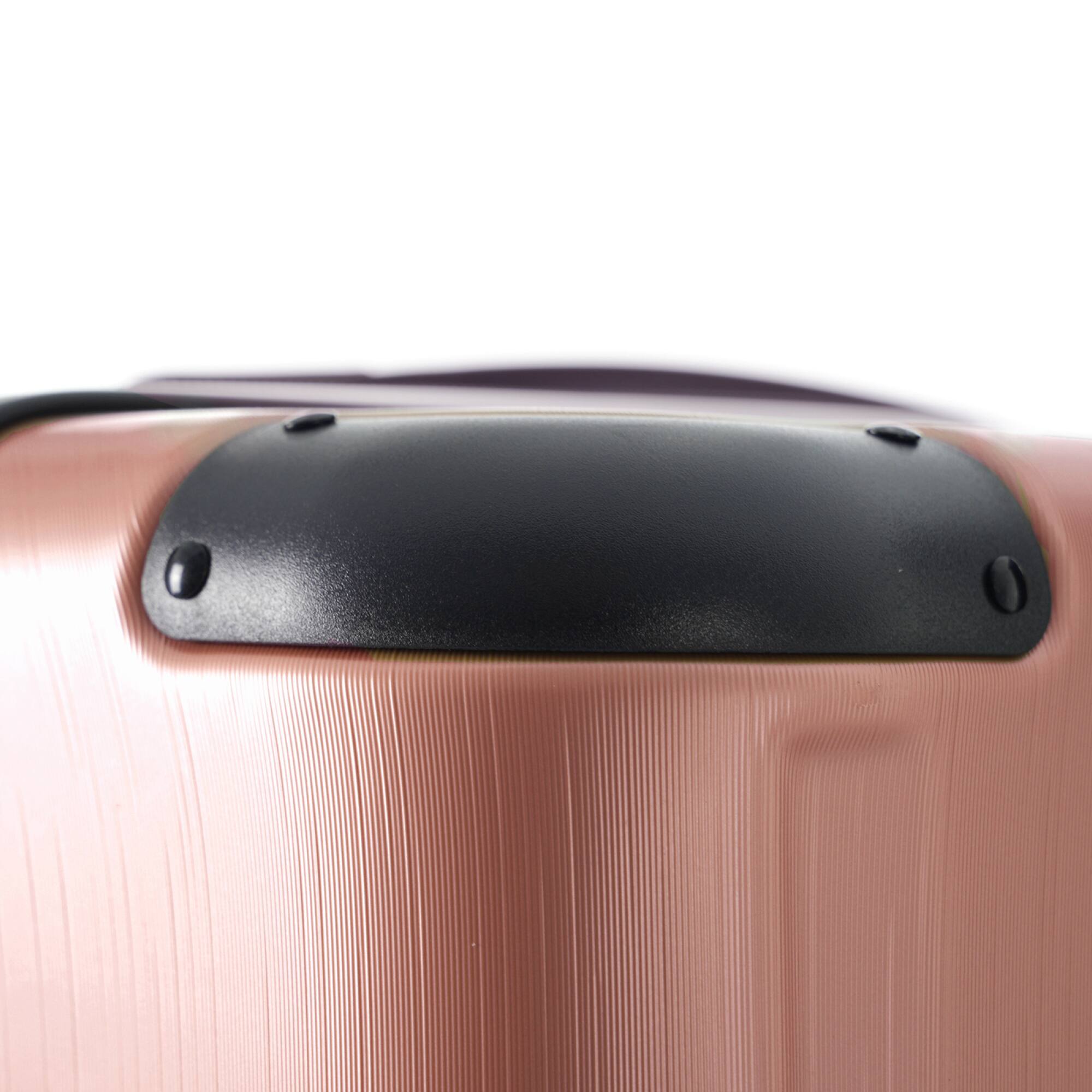 Alt View 10. ELEMENT ACE - Lightweight Expandable ABS Hardshell Luggage with TSA Lock and Double Wheels for Effortless Travel - Rose Pink.