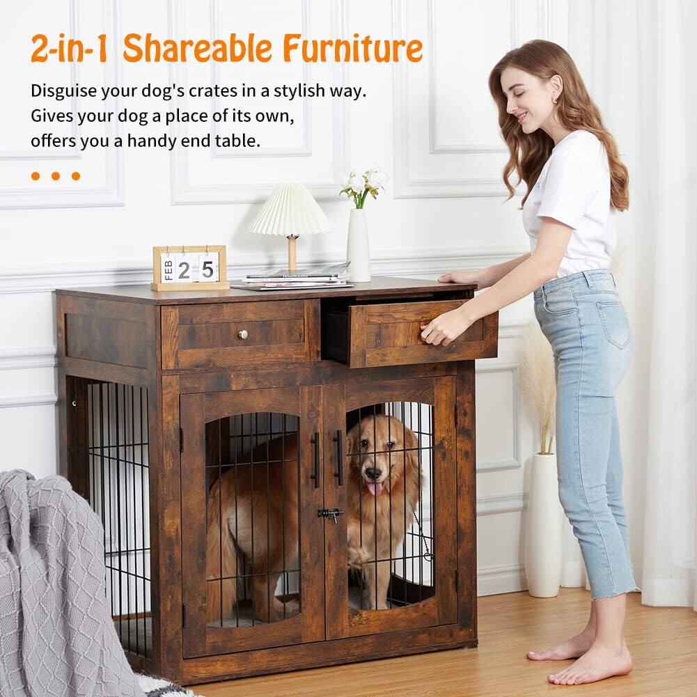2-in-1 Shareable Furniture

Disguise your dog's crates in a stylish way. Gives your dog a place of its own, offers you a handy end table.

FEB 2-5
