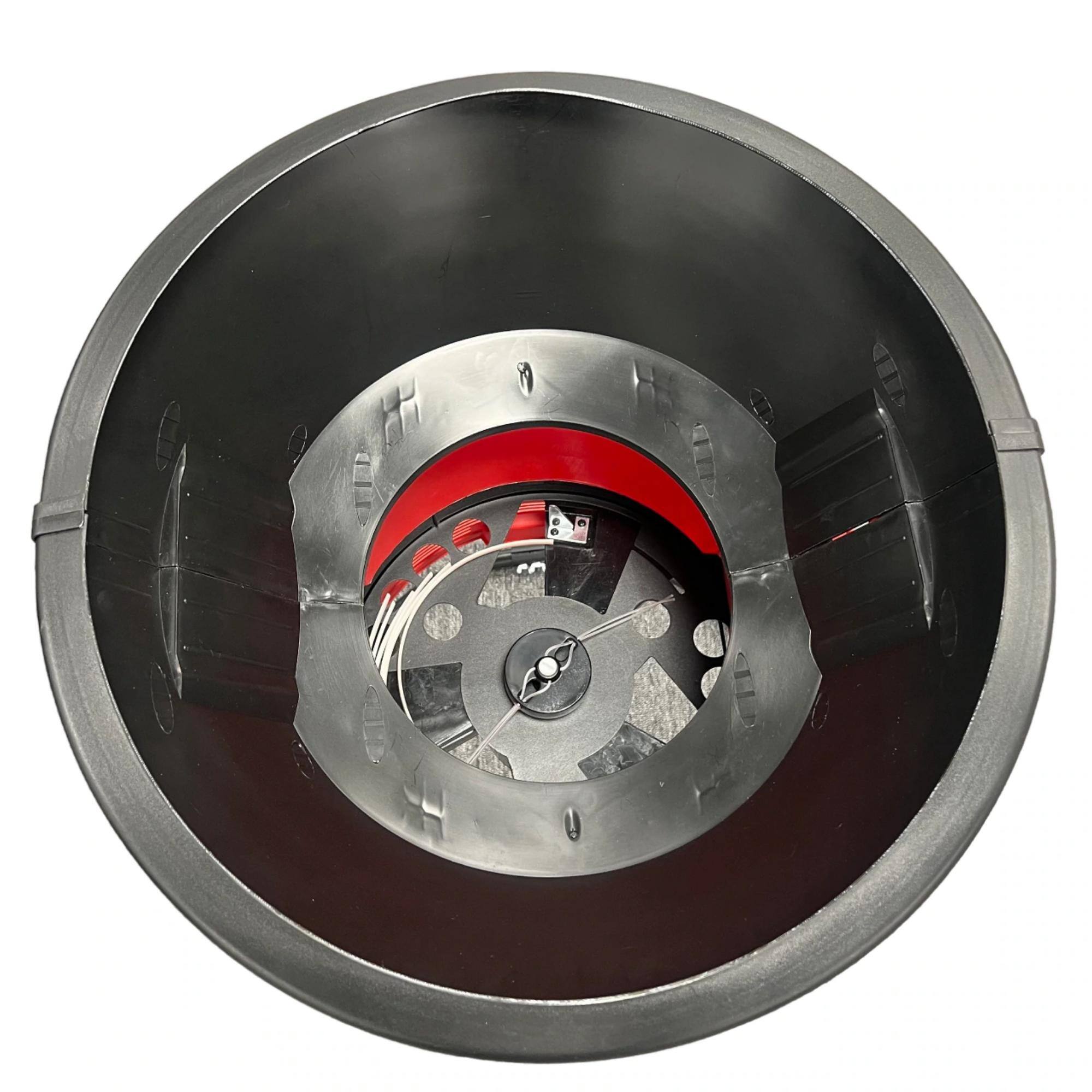 Alt View 10. Flowtron - Electric Leaf Mulcher Shredder, Portable Garden Grinder, Chipper, Adjustable Mulch Ratio - Red.