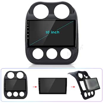 Junsun For Jeep Compass Patriot 2009 2016 2+64GB Android 15 Junsun For Jeep Compass Patriot 2009 2016 2+64GB Android 15