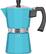 Front. Zulay Kitchen - Zulay Kitchen Stovetop Espresso Maker - Moka Pot 6 Espresso Cups - Light Blue.