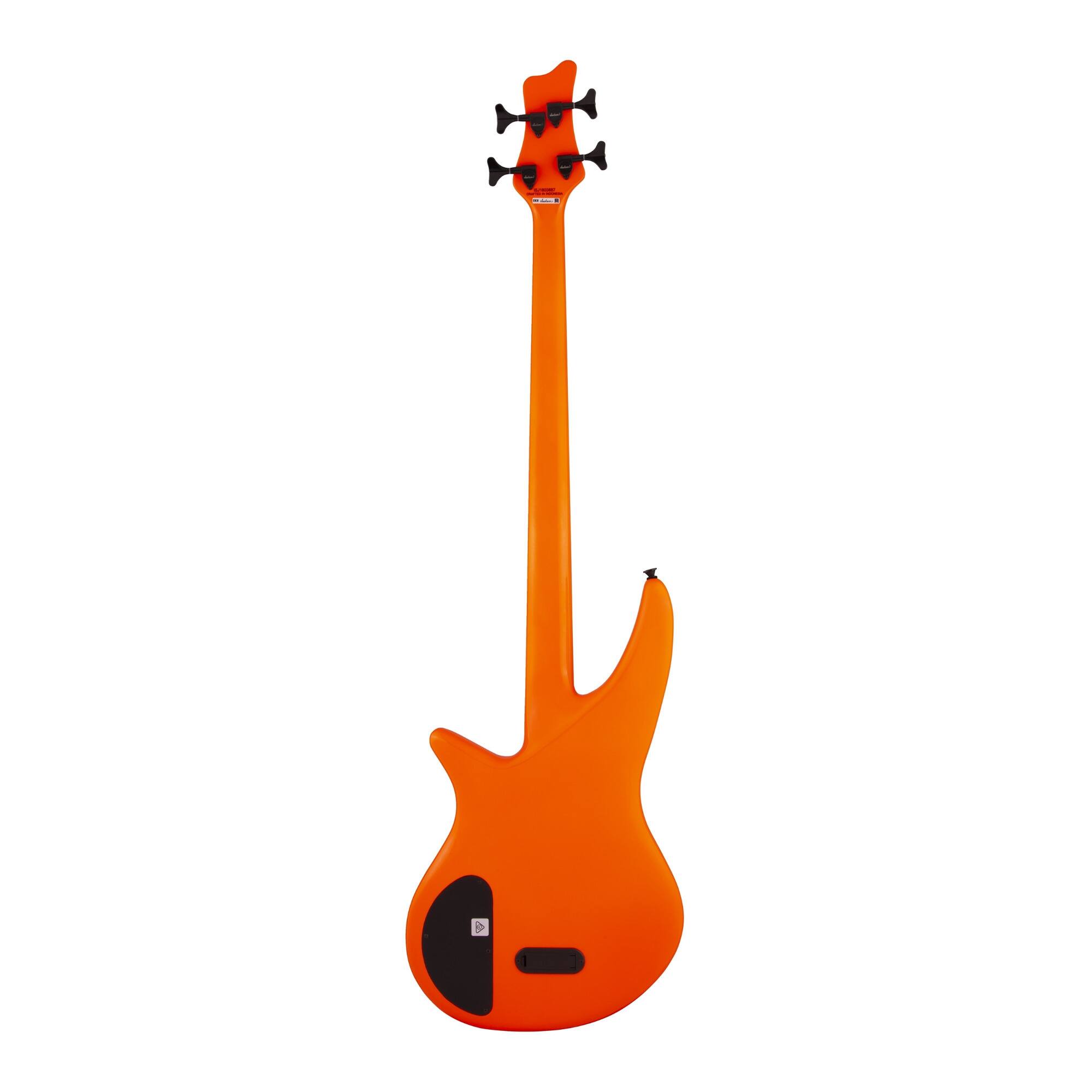 Angle. Jackson - Jackson X Series Spectra Bass SBX IV 4-String Guitar (Right-Handed, Neon Orange).