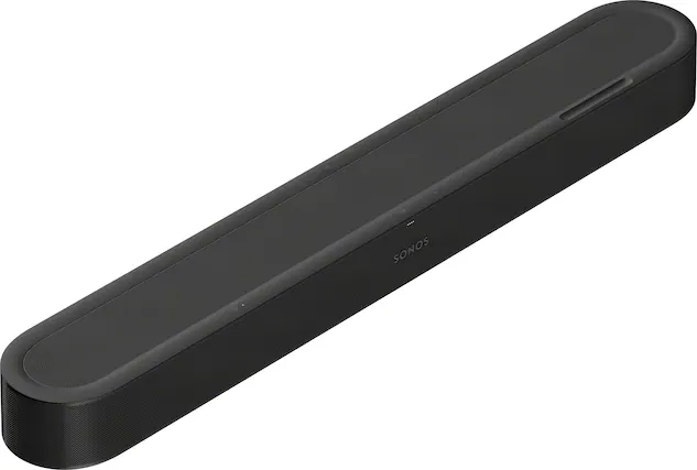Front. Sonos - Beam Ultra 7.1.2 Channel Smart Soundbar with Dolby Atmos - Black.