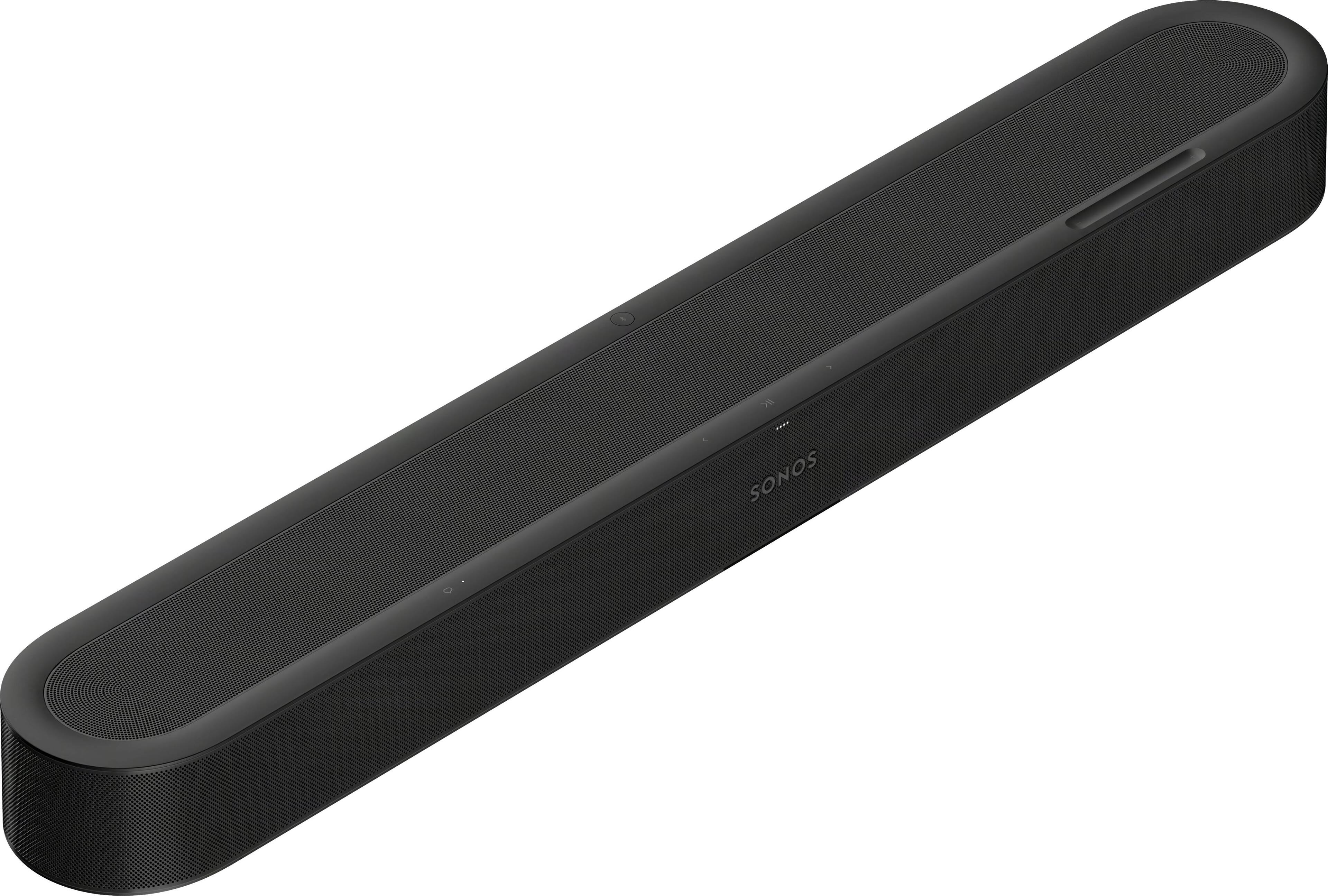 Front. Sonos - Beam Ultra 7.1.2 Channel Smart Soundbar with Dolby Atmos - Black.