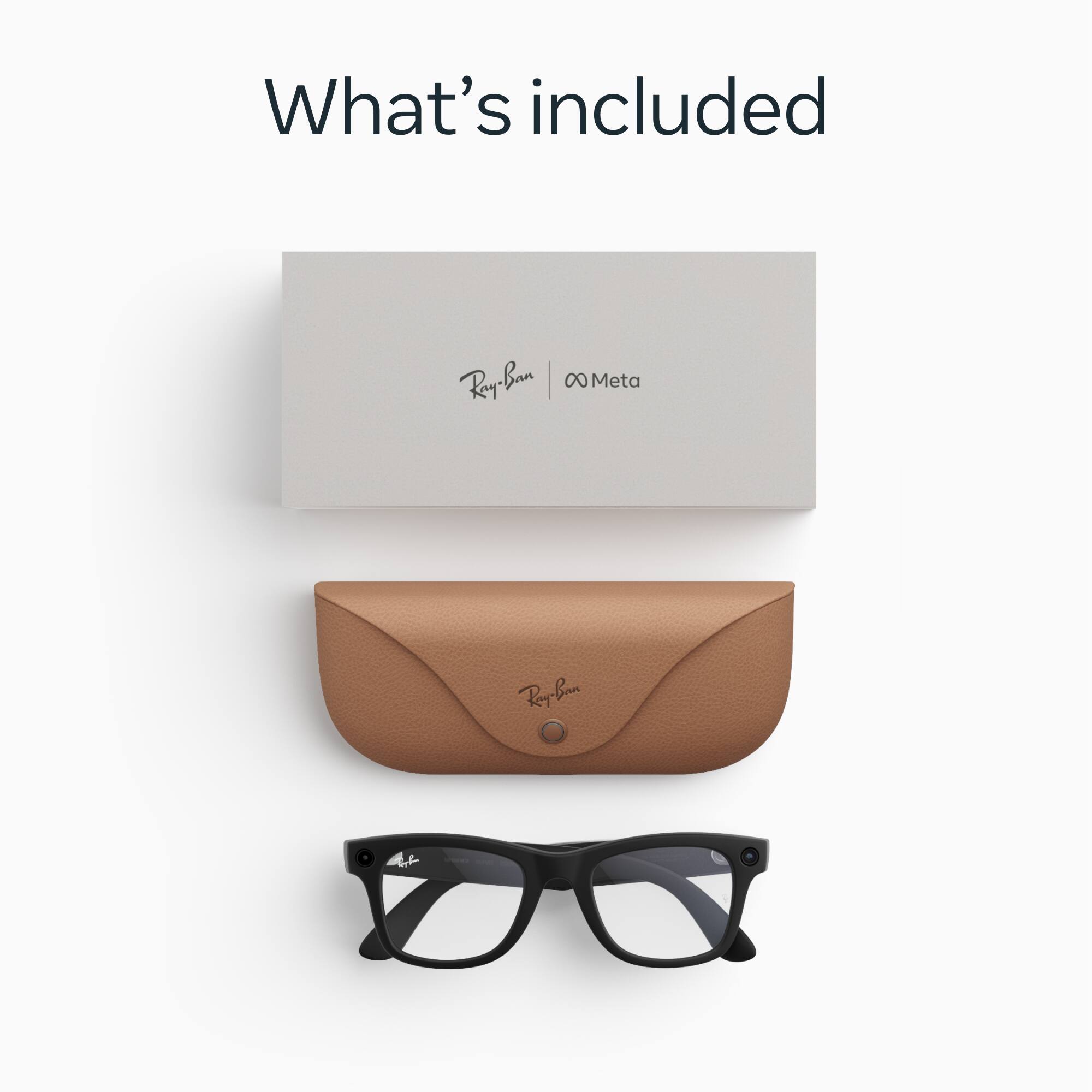 What's included

Ray-Ban | Meta