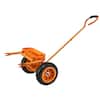 Front. WORX - Worx WA0228 Aerocart Wheelbarrow Wagon Kit - Orange.