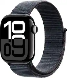Jet Black - Aluminum - Sport Loop - Ink