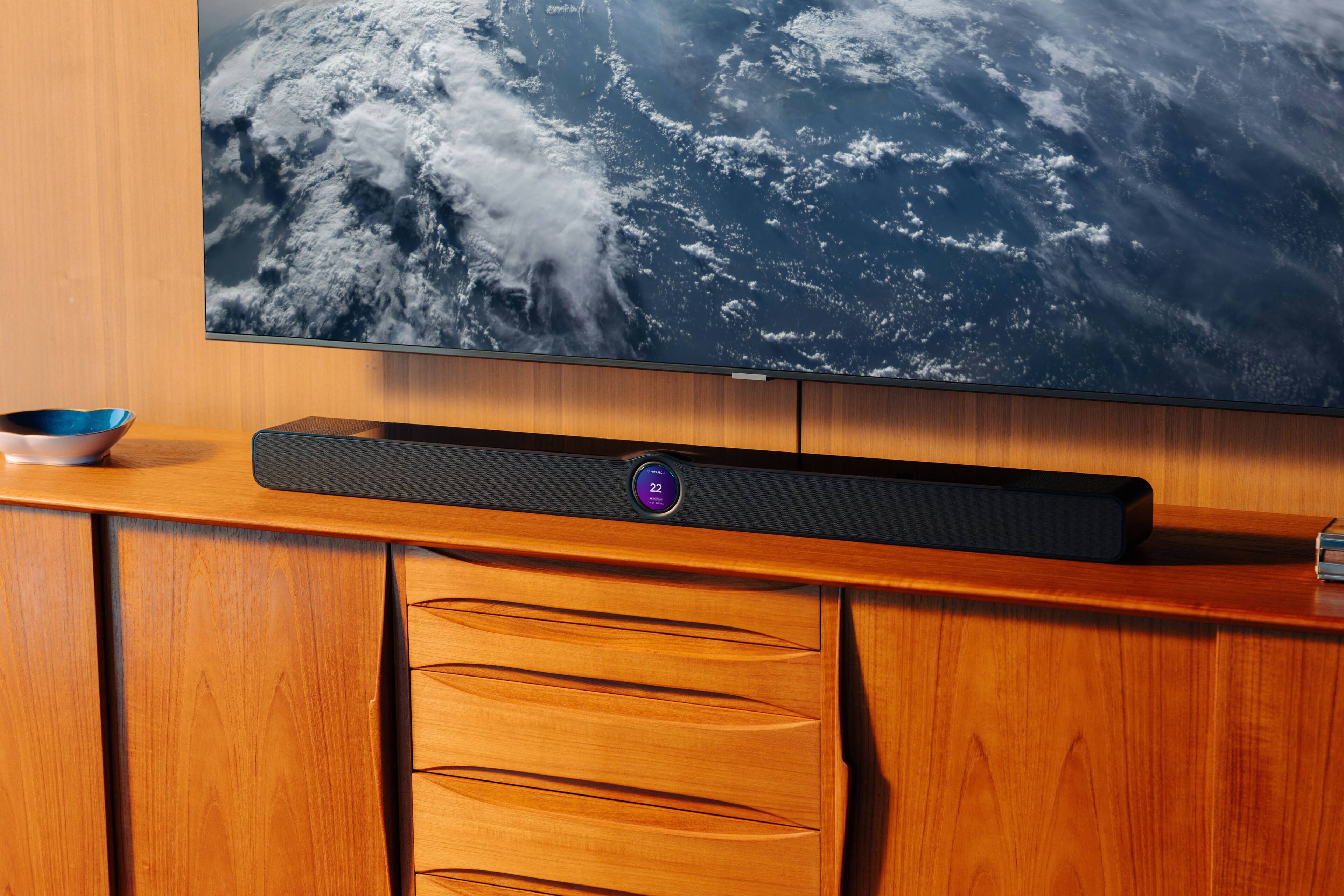 Alt View 3. WiiM - 3.0.2 Channel Smart Soundbar with Dolby Atmos - Matte Black.
