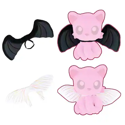 Front. Tentacle Kitty - Tentacle Kitty Campaign Critters | Wings Class Plush Clothing Pack - Multi-Colored.