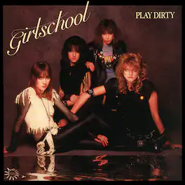 Girlschool - Play Dirty - Red - VINYL LP