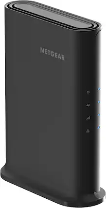 Angle. NETGEAR - Nighthawk AX1600 Dual-Band Wi-Fi 6 Router - Black.